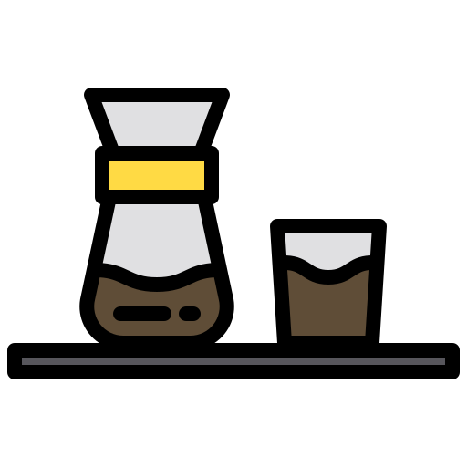 커피 xnimrodx Lineal Color icon