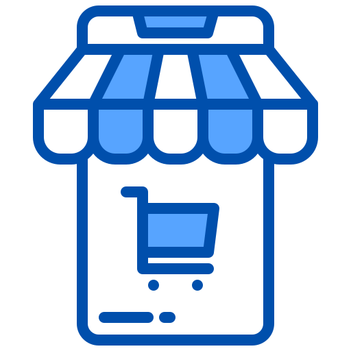 las compras en línea xnimrodx Blue icono