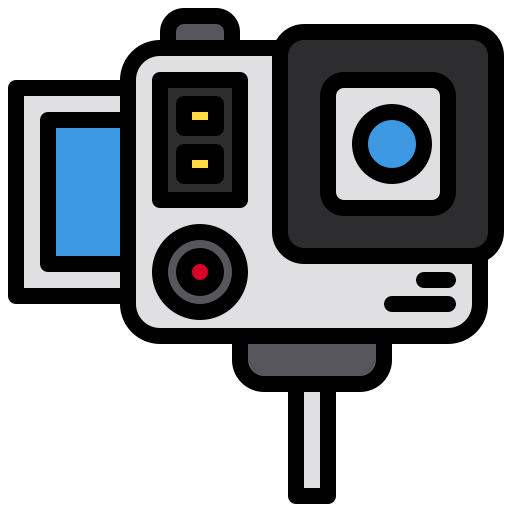 ビデオブログ xnimrodx Lineal Color icon