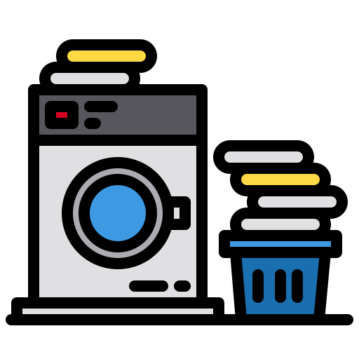 máquina de lavar xnimrodx Lineal Color Ícone