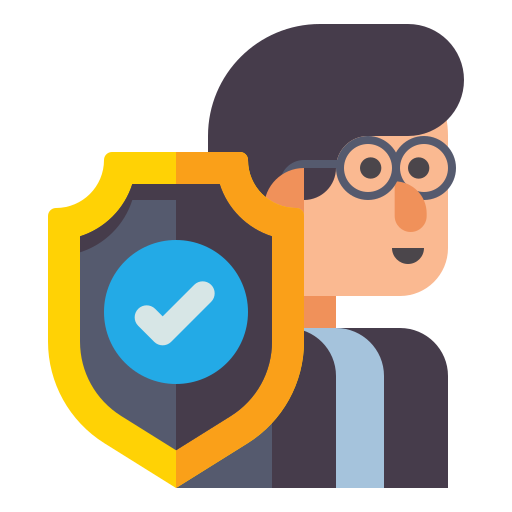 Personal security Flaticons Flat icon