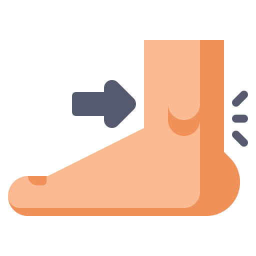 Ankle Flaticons Flat icon
