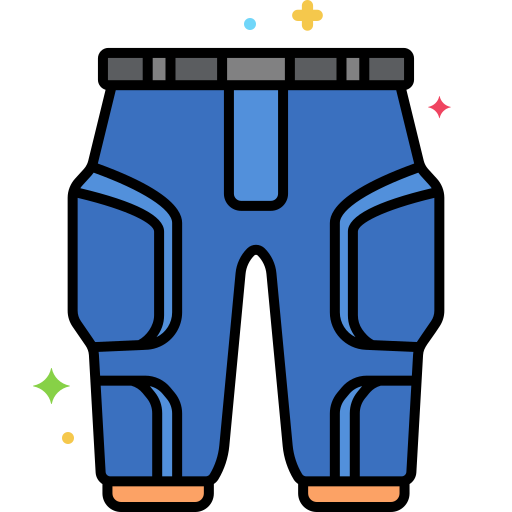 pantalones Flaticons Lineal Color icono