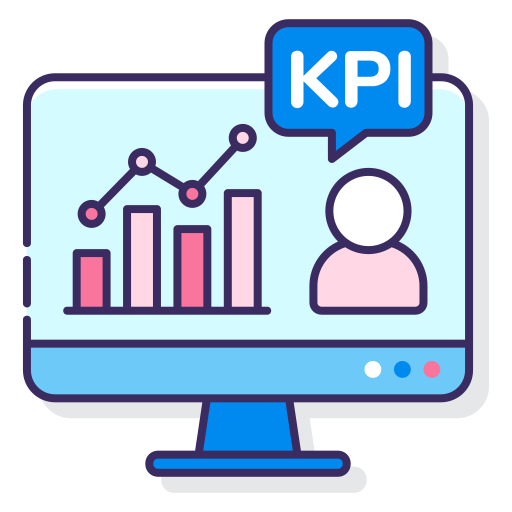 kpi Flaticons Lineal Color ikona