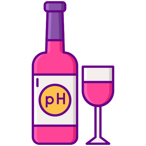 Вино Flaticons Lineal Color иконка