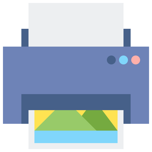 Printer Flaticons Flat icon