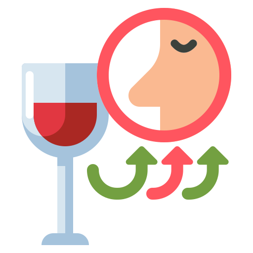 ワイン試飲会 Flaticons Flat icon