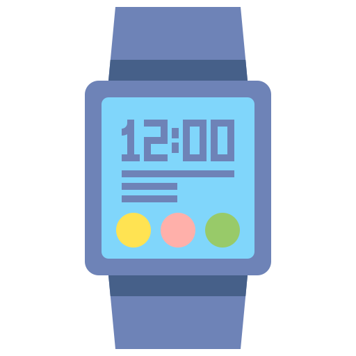 smartwatch Flaticons Flat icoon
