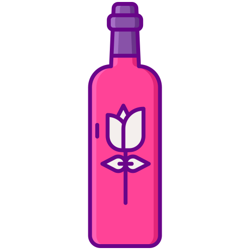 rosa Flaticons Lineal Color icono