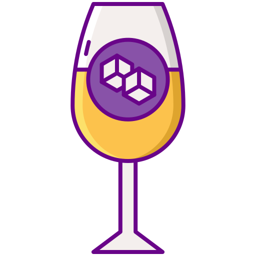 vino dolce Flaticons Lineal Color icona