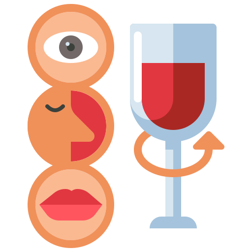 Wine tasting Flaticons Flat icon