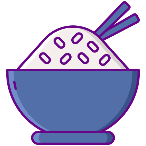 Rice Flaticons Lineal Color icon