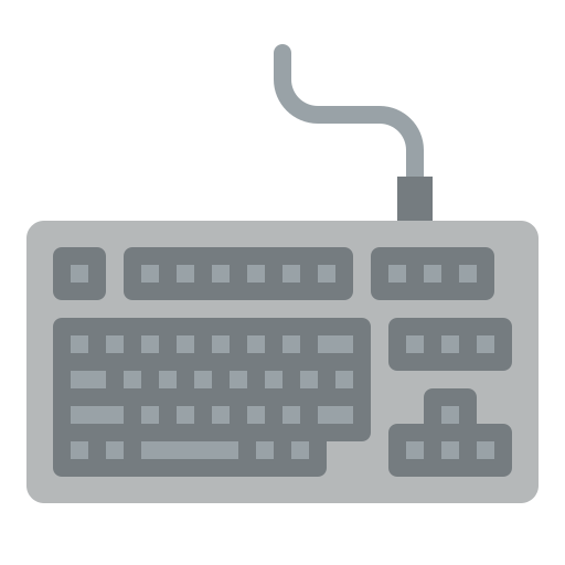 Keyboard Iconixar Flat icon