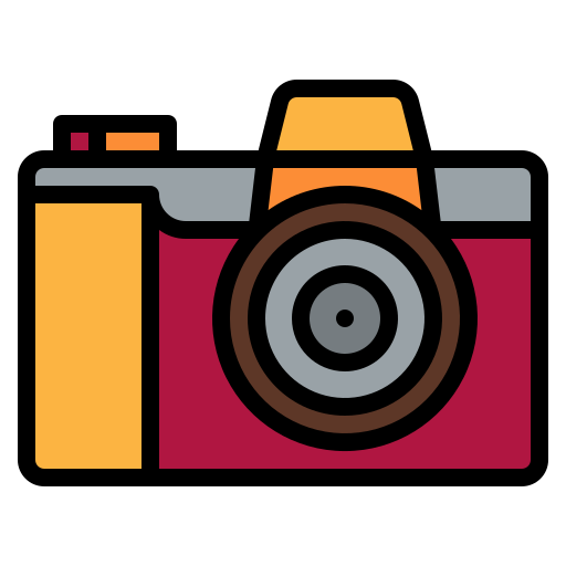 카메라 Iconixar Lineal Color icon