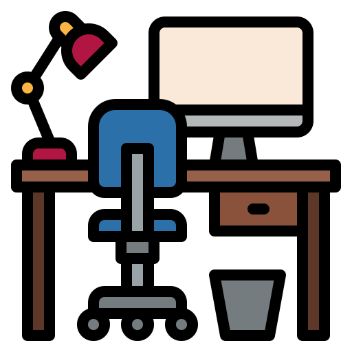 Table Iconixar Lineal Color icon