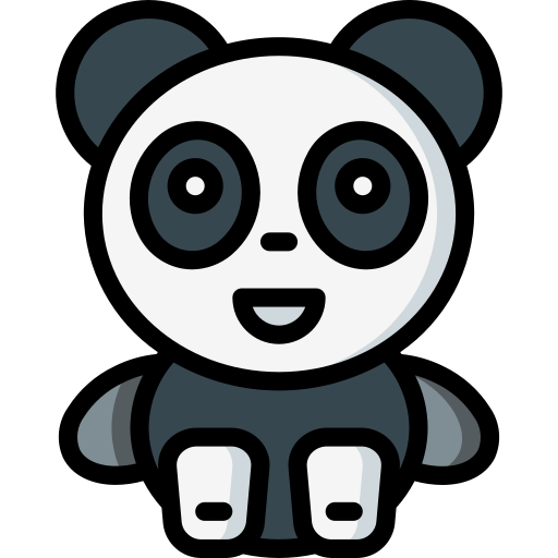 panda Basic Miscellany Lineal Color ikona