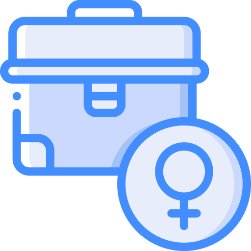 Briefcase Basic Miscellany Blue icon