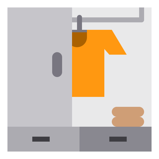 Clothes Payungkead Flat icon