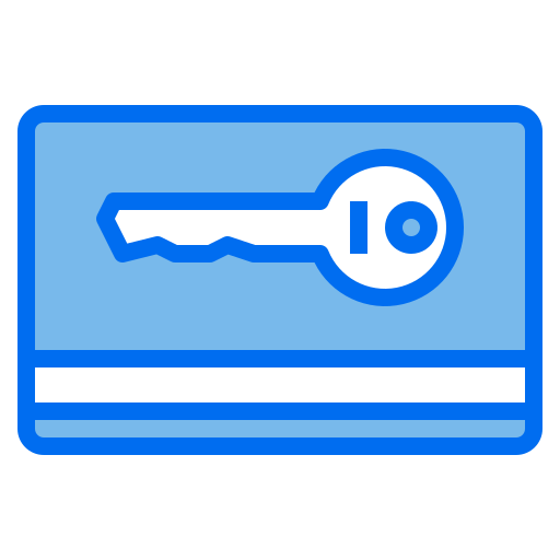 sleutelkaart Payungkead Blue icoon