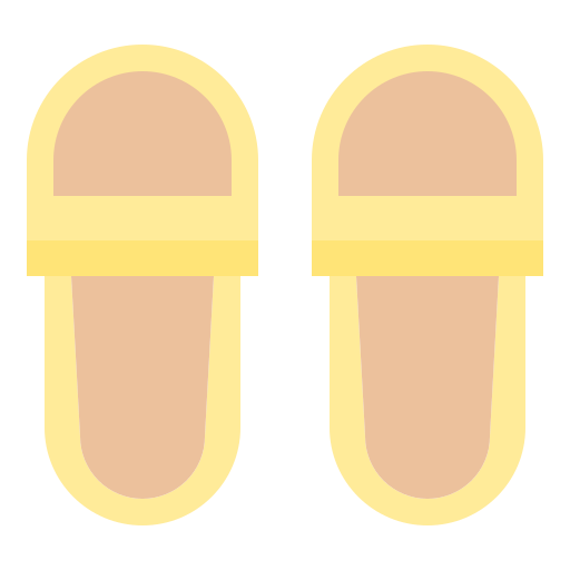 Slippers Payungkead Flat icon