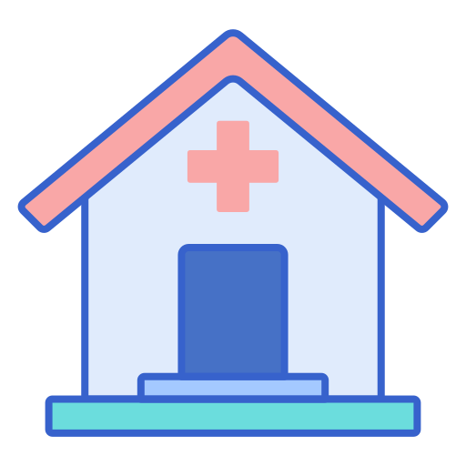 Clinic Flaticons Lineal Color icon