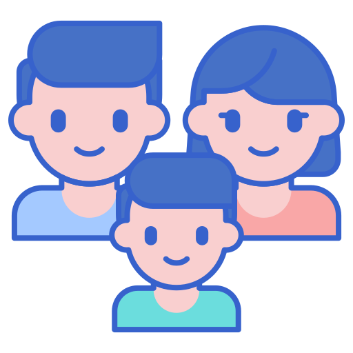 familie Flaticons Lineal Color icon