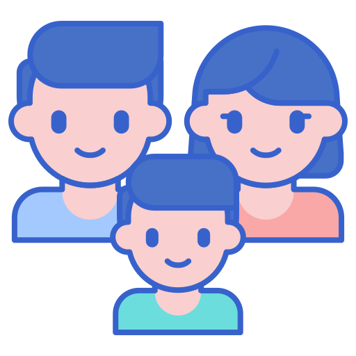 famiglia Flaticons Lineal Color icona