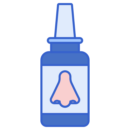 spray nasal Flaticons Lineal Color Icône
