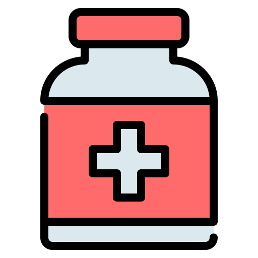 medicamento Generic Outline Color icono