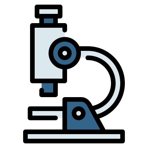Микроскоп Generic Outline Color иконка