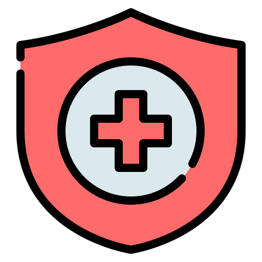 seguro de salud Generic Outline Color icono