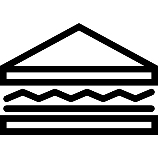 サンドイッチ Coloring Lineal icon