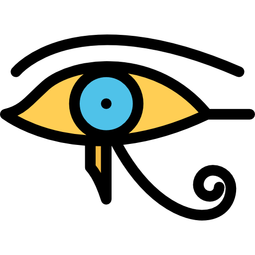 Eye of ra Coloring Color icon