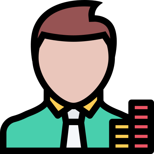 Gambler Coloring Color icon