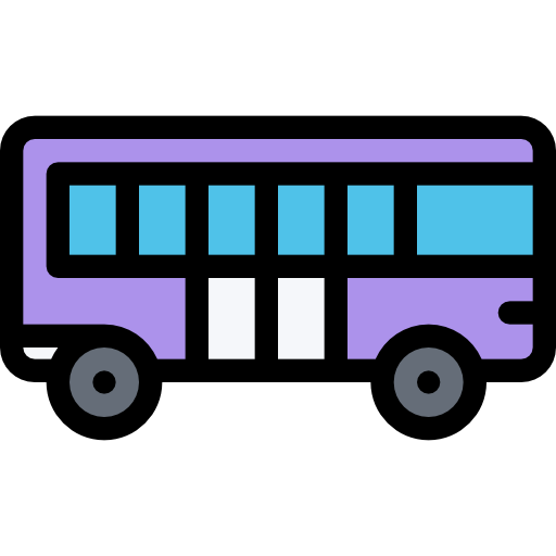 bus Coloring Color icon