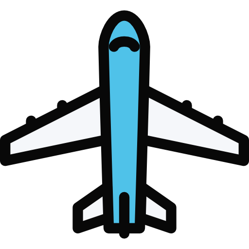 Aeroplane Coloring Color icon
