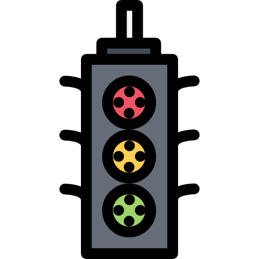 Traffic light Coloring Color icon
