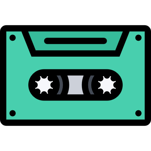 Cassette Coloring Color icon