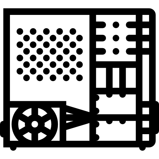 computadora Coloring Lineal icono