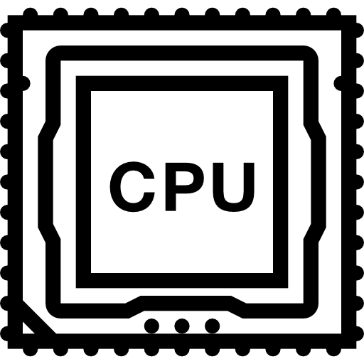 Cpu Coloring Lineal icon