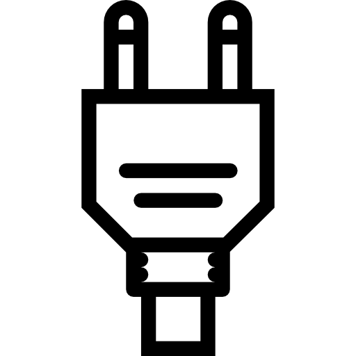 Plug Coloring Lineal icon
