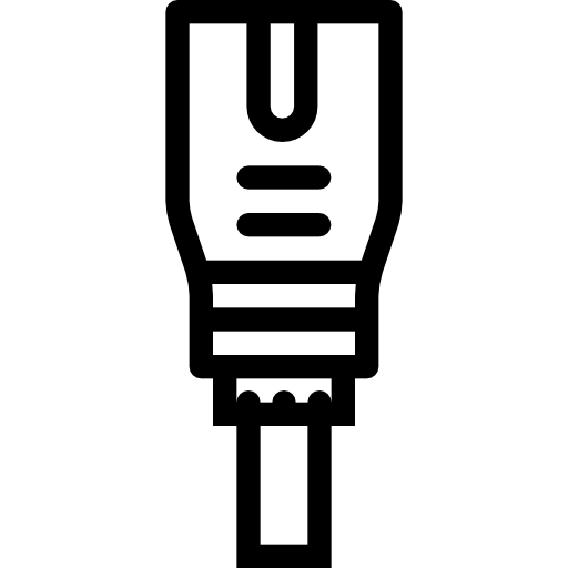 kabel Coloring Lineal ikona