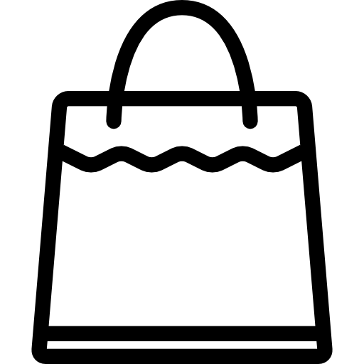 torba na zakupy Coloring Lineal ikona