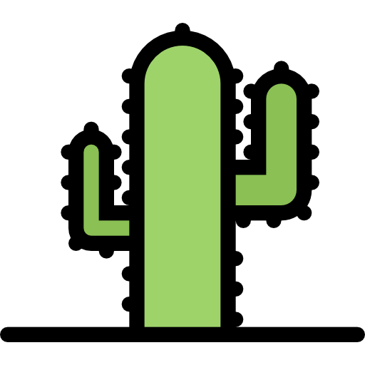 Cactus Coloring Color icon