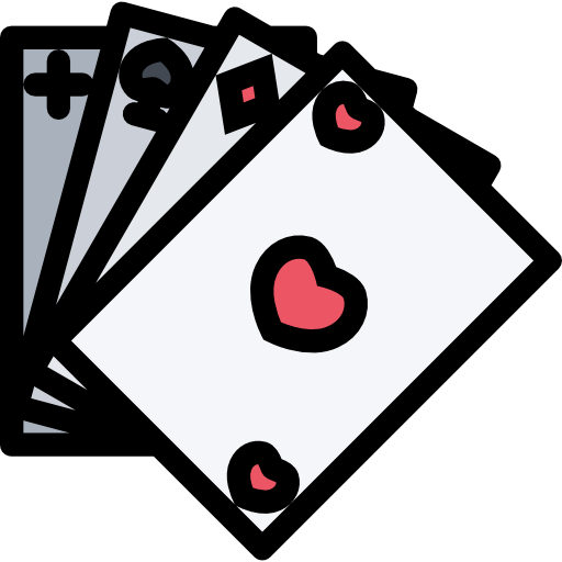 Poker Coloring Color icon