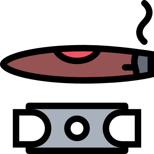 cigarro Coloring Color icono