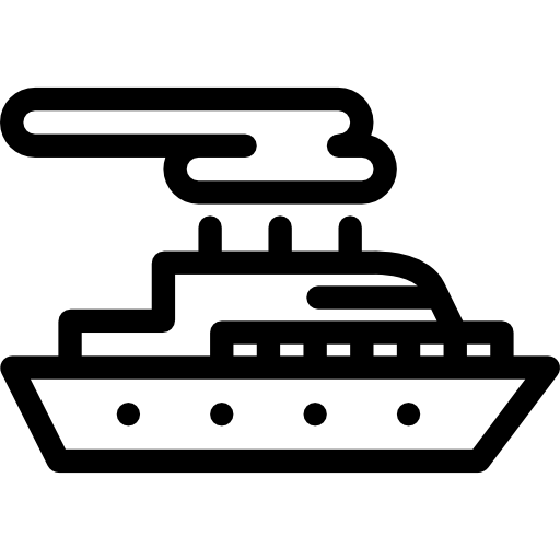 embarcacion Coloring Lineal icono