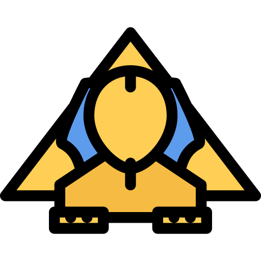piramidy Coloring Color ikona