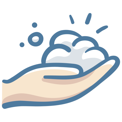 Hand wash Generic Hand Drawn Color icon