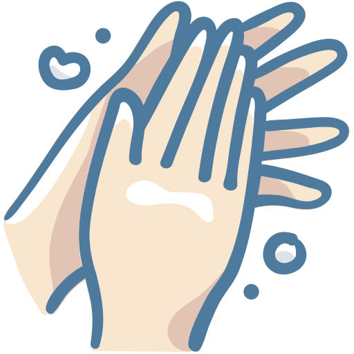 lavaggio delle mani Generic Hand Drawn Color icona